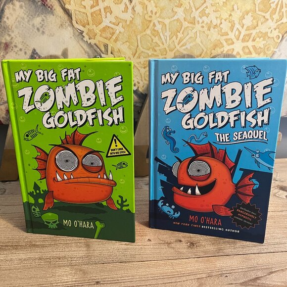 My Big Fat Zombie Goldfish illustrated chapter book series Bundle Set - Picture 1 of 5